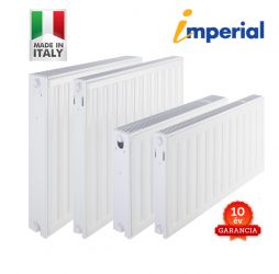 / GENTECH - IMPERIAL 11K300x400 (olasz) lapradiátor /tartó szettel/ 10 év garancia (388 W)